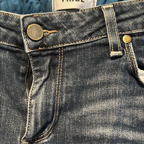 Paige Women's Blue Jeans - Picture 3 of 8